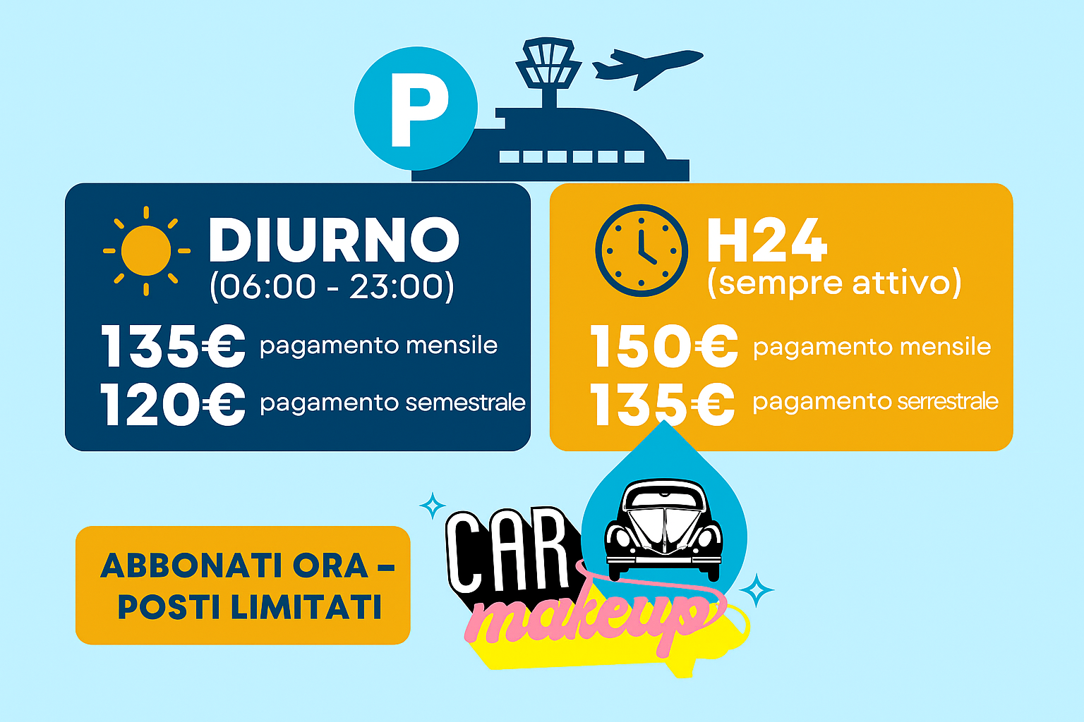 2. Abbonamento Parcheggio CarMakeUp - Car Make Up Napoli